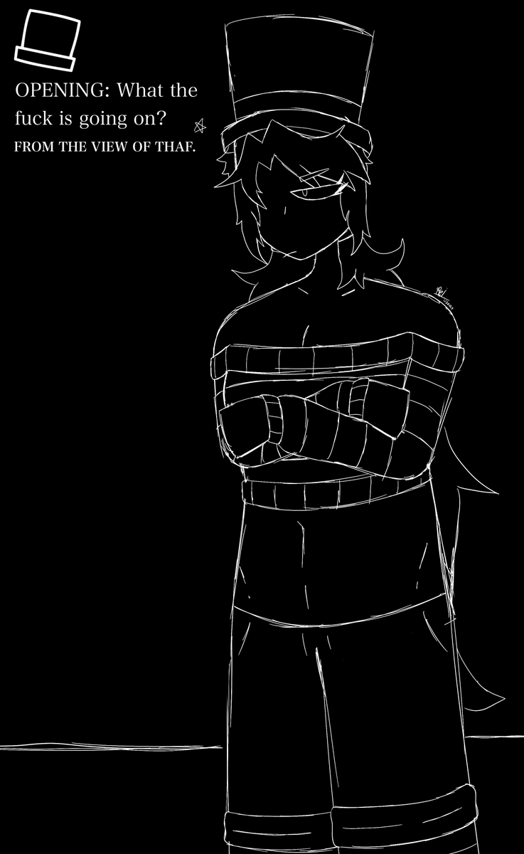 Thafverse's tweet photo. ──────────────────────────────
𖤐 "Oi. Dumbass get the hell up" - TN
────────────────────────────── https://t.co/dOEnAtCo0L