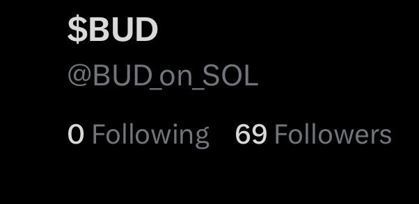 A free 1million $BUD to our 100th follower. Until then we vibe, 69, and crack cold $BUD with the boysssss!