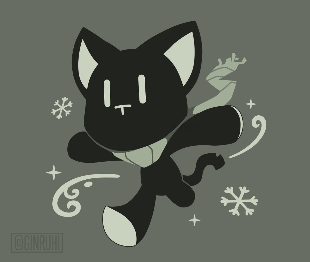 ginruhi's tweet photo. Winter breeze! ❄️

#TWEWY #NTWEWY https://t.co/38XLkV8XWN