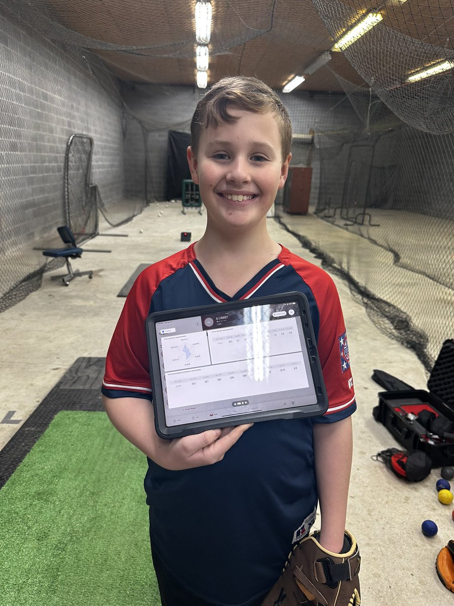 bckwdkpitching's tweet photo. Another session for AJ. Another PR for AJ. A 6mph gain this winter!! Keep working. @rapsodo @DrivelineYouth https://t.co/BC4fL7BrpZ