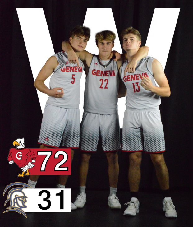 Genevahoops's tweet photo. Big Defensive night for both JV and Varsity, picking up wins against Conneaut. 
JV improves to 10-4
Varsity 13-3
#DoWork
📸credit ⬇️
@LarryStamper7 https://t.co/fUCGjKUvyG