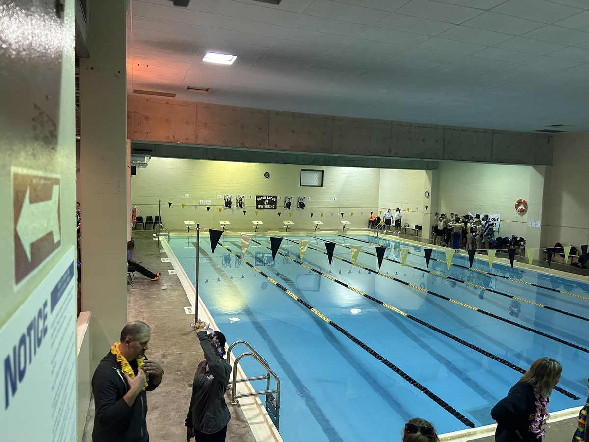 We got to swim one last time at St.Bernard HS pool. 22 seasons of swimming against Roger Bacon and Purcel Marian at this legendary pool. Another meet of PR swims. Scores to come later.
<a href="/WHHHSAquaCats/">HarrisonSwimming</a> <a href="/HarrisonWildcat/">Harrison High School</a> <a href="/demcatsdoe/">Harrison Wildcats</a>
