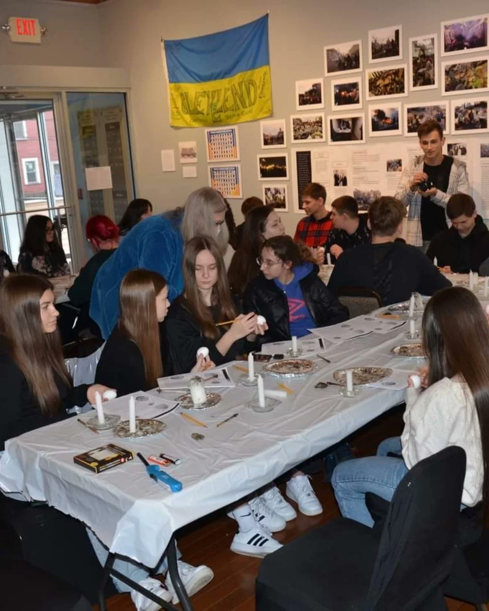 UMA welcomed students from Normandy High School and Valley Forge High School and Parma. While visiting the museum they had the opportunity to learn how to make Ukrainian Pysanky in classes taught by Linda Hupert.

Support UMA
Donate: tinyurl.com/bdfs9ehs

#StandWithUkraine