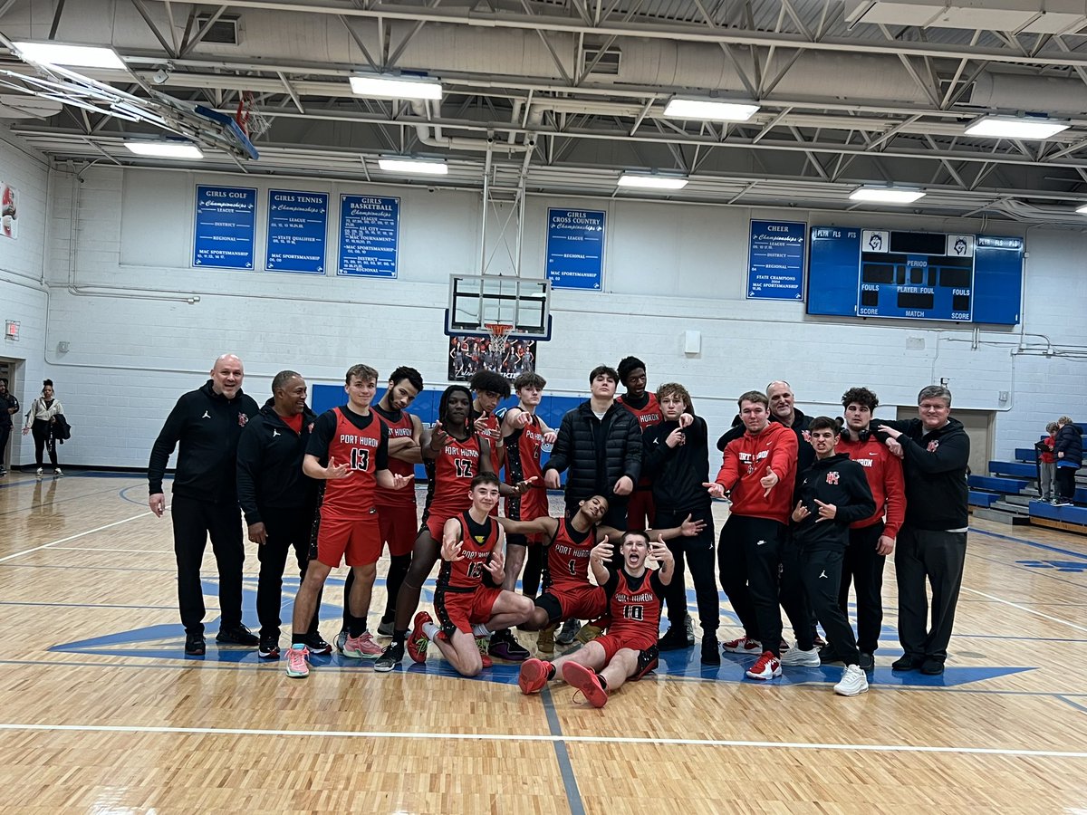 Port Huron High School Boys Basketball tweet media