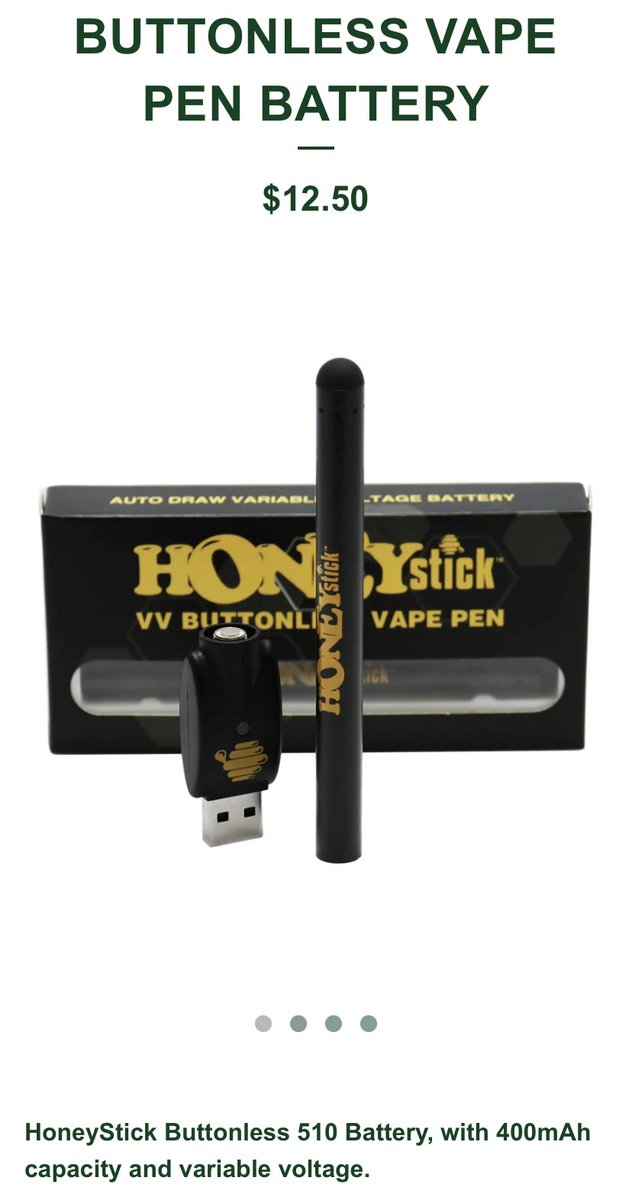 Check out #Buttonless #VapePen 710 #battery from The Chronic Session ! thechronicsession.bigcartel.com/product/button…