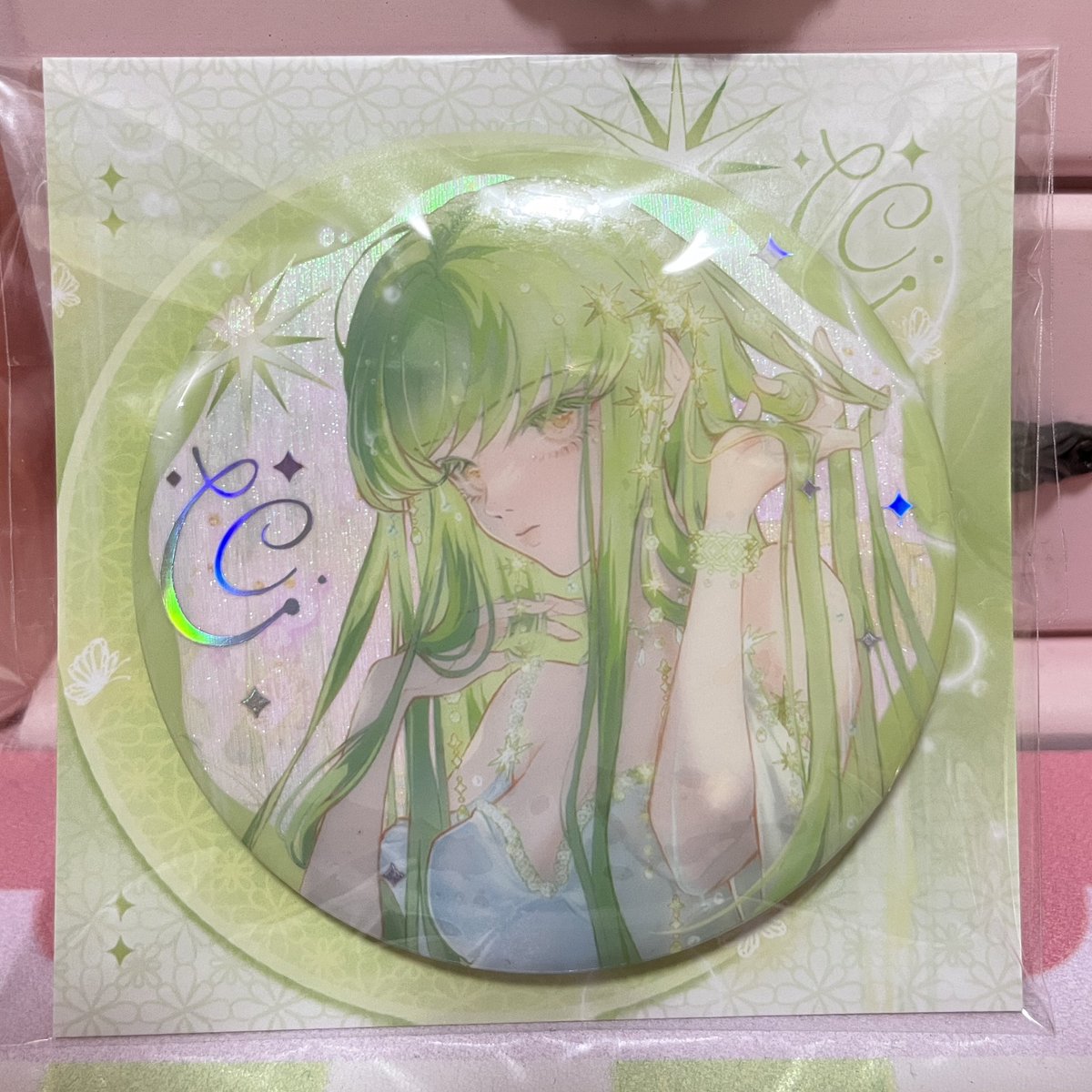 美丽的c.c.！💚💚