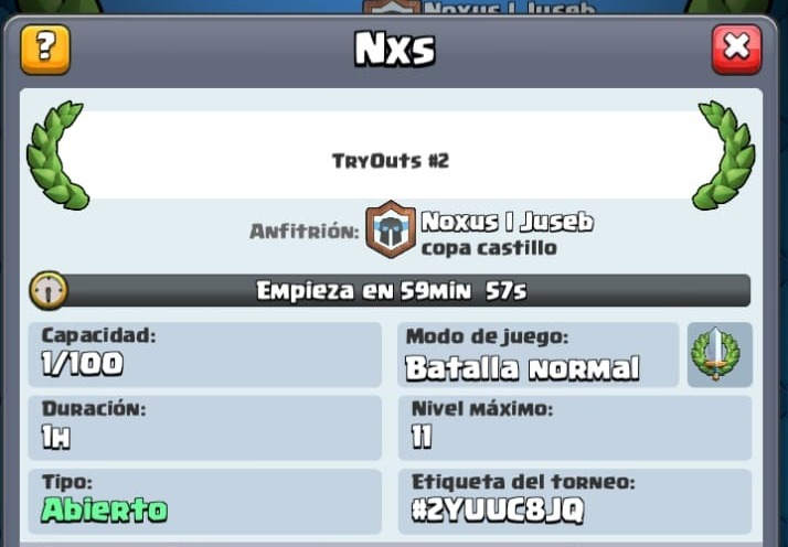 #CR| 🔴 𝐂𝐋𝐀𝐒𝐈𝐅𝐈𝐂𝐀𝐓𝐎𝐑𝐈𝐎 #𝟐⚫

🔥Tres primeros pasan a fase final.
⌛️𝐈𝐍𝐂𝐈𝐀 𝐄𝐍 𝟑𝟖 𝐌𝐈𝐍𝐔𝐓𝐎𝐒

#NoxusWillRise 👹