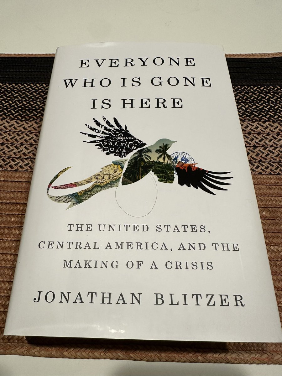 Got my copy of today @JonathanBlitzer of @newyorkermag book! Can’t wait to read it. Felicitaciones hermano! #authors #storytelling #immigration Get your copy today! #everyonewhoisgoneishere