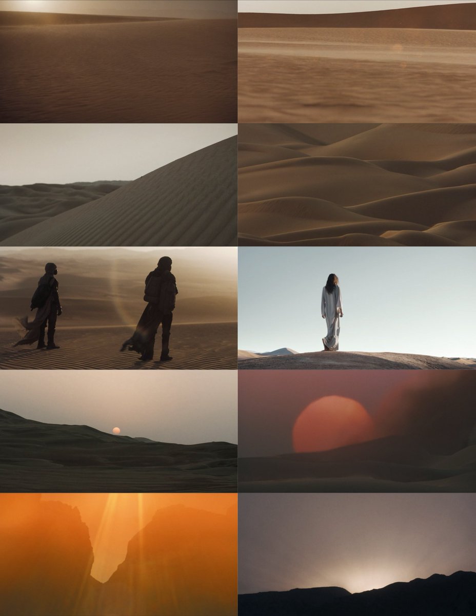“My planet Arrakis is so beautiful when the sun is low” 

Dune (2021) dir. Denis Villeneuve