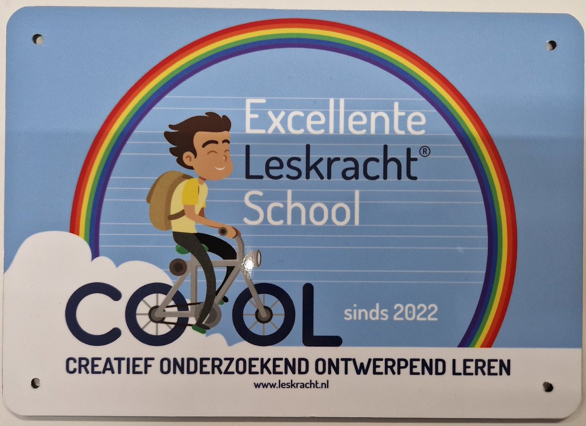 Doorgegroeid naar excellente Leskracht school. Wederom een trots momentje om te vieren #trotsopditteam <a href="/xpect013/">Xpect013</a>