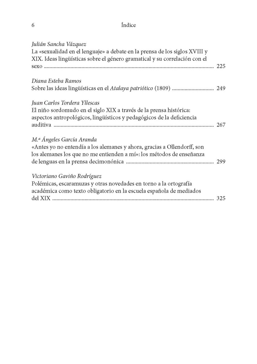 MJGarciaFolgado's tweet photo. García Folgado, M.J. y  M. A. Silvestre Llamas (Eds.) (2023). Lengua, prensa y enseñanza en el siglo XIX. Peter Lang [Col. Studia Romanica et Linguistica, Vol. 73]
Publicación del proyecto #LinPePrensa (@AgEInves).
 @silvestrellamas @VictorGaviRo  
https://t.co/fSTAuAtEH4 https://t.co/OVXW3nvFzi