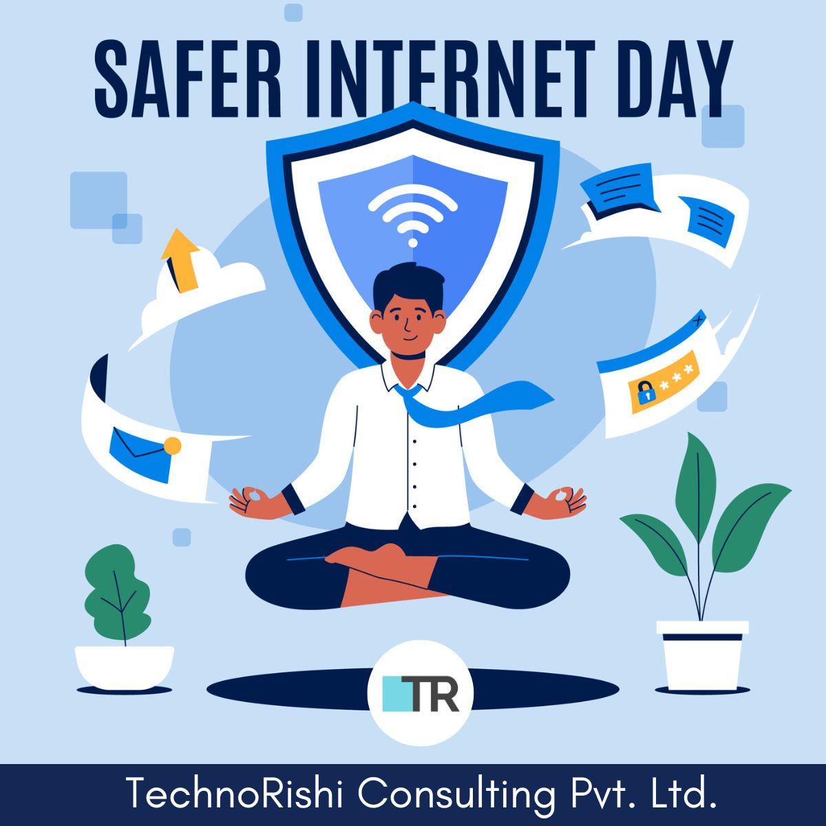 🌐 Celebrating Safer Internet Day! 
Promote online safety, foster positive digital experiences, and create a secure online space.

#internet #saferinternet #awarenessmatters #phising #alert #spam #technorishiconsulting #technorishi