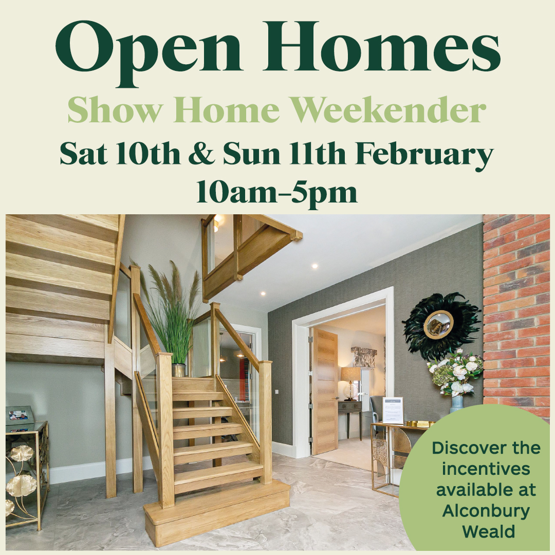 We are hosting another Show Home Weekender! Is a new home on the cards for you this year? #AlconburyWeald is hosting its next Open Show Homes Weekend on the 10th and 11th February 🏡 Find out more 👉 alconbury-weald.co.uk/news/open-show…