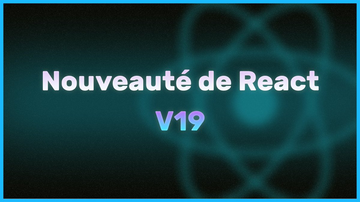React 19.0 arrive après presque 2 ans d'attentes 🥁

Voici les 5 choses qu'il faut retenir 👇