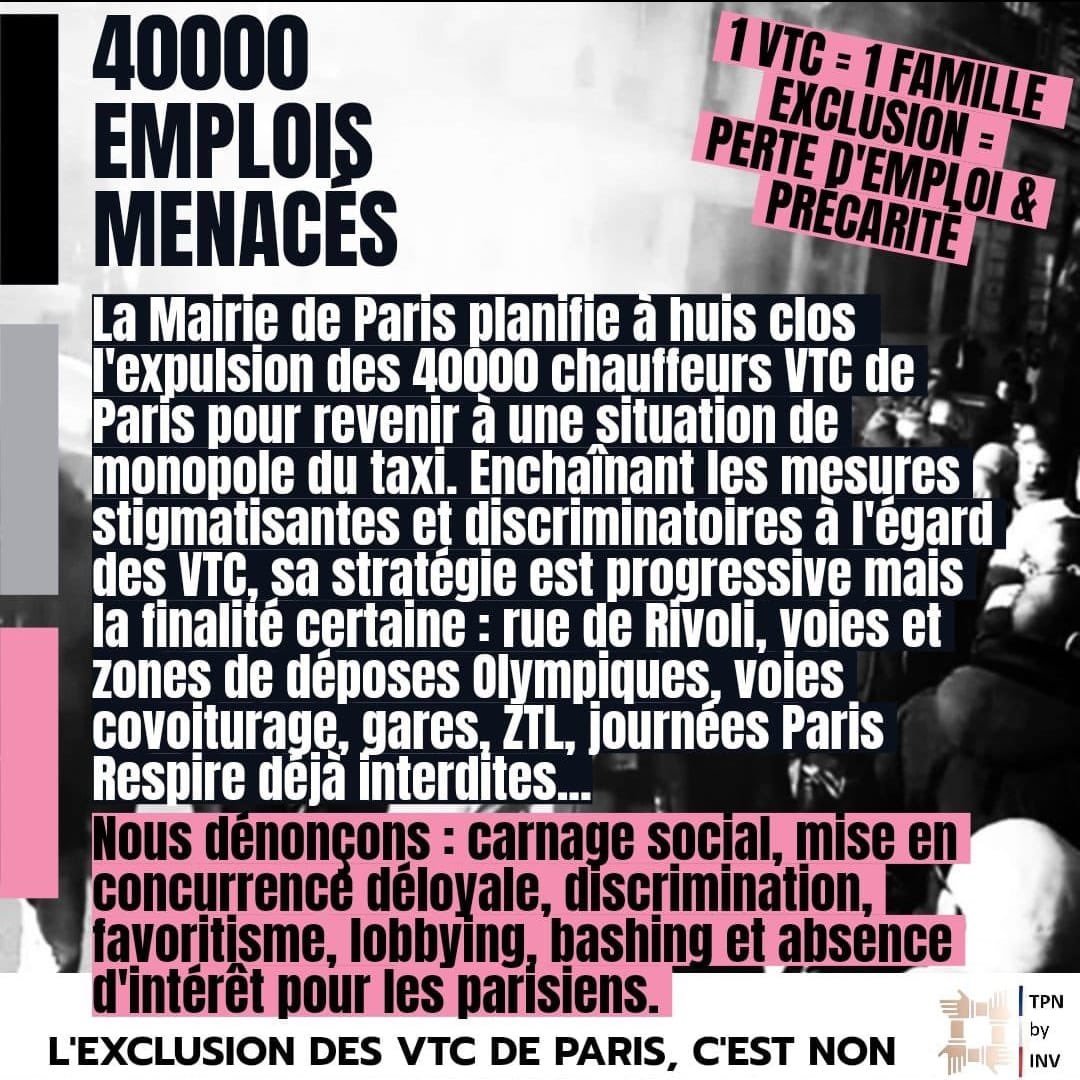 VTC_IDF's tweet photo. @ACORDEBARD @Mairie10Paris @prefpolice @nicolas_nordman @philojuillet @PaulSimondon @Pauline_Joubert Le plan de circulation ne permet plus aux chauffeurs de #VTC d’accéder à la Gare. Votre politique d’ #exclusion est discriminatoire, porte atteinte aux droits élémentaires, pousse vers la #précarité 40K travailleurs et artisans.  Honte à vous. #Discrimination #Favoritisme #VTC https://t.co/oTP9wRivsp