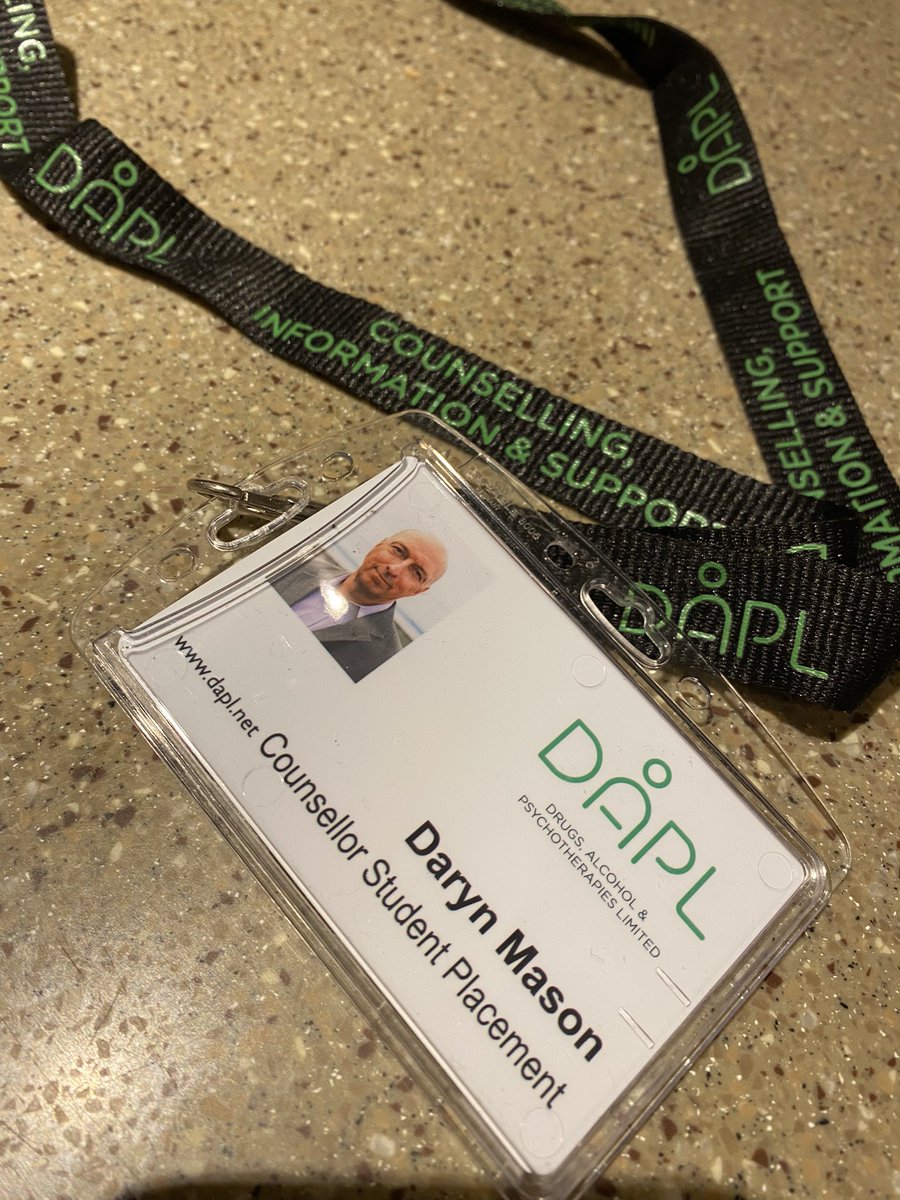 Last day of counselling placement <a href="/DAPLFife/">DAPL</a> yesterday working with amazing people and heroic clients. 16 months and 124 hours client work. A real privilege and honour to have had the opportunity to. Adios amigos! 
Now for the last lap of my studies <a href="/AbertayUni/">Abertay University</a> 🤞👨‍🎓