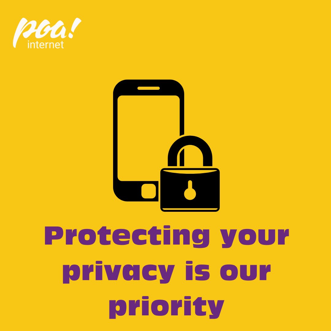 As we mark the international data privacy day 2024, we at Poa Internet want to reaffirm our commitment to safeguard your data and information. We are dedicated to maintaining the highest standards of your privacy and security.