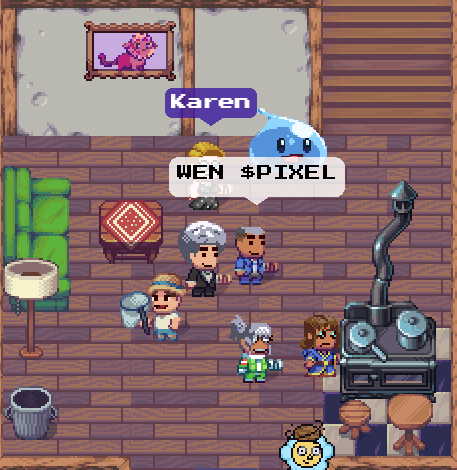 ariyantodhani's tweet photo. @pixel_barney WEN $PIXEL?  Karen!!! You should know! WEN? https://t.co/bEGE1k2Wzk