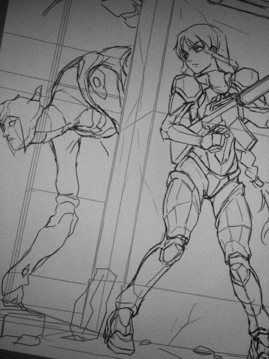 異形全然描かないから新鮮で楽しい 