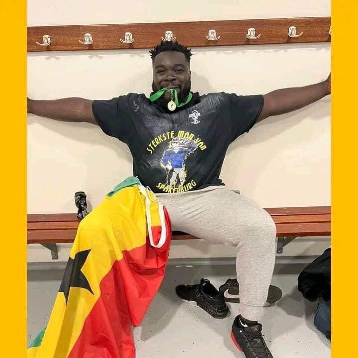 Evans Aryee, a Ghanaian athlete based in Belgium, achieved a new GUINNESS WORLD RECORD by completing the fastest 400kg incline frame carry over 10 meters in just 8.07 seconds. 

This remarkable feat took place on Jan 26, 2024, at the filming of Lo Show Dei Record in Milan, Italy.