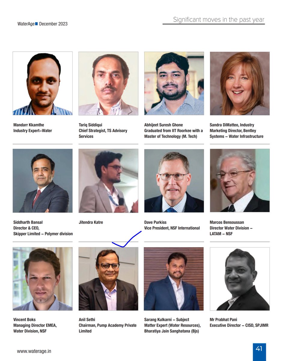 PumpAcademy's tweet photo. Mr. Anil Sethi, Chairman, @PumpAcademy is featured amongst the Splash Makers of 2023 in the 2nd Anniversary edition of WaterAge Magazine.
#splashmakers #water #watermanagement #waterinfrastructure #waterindustry #pumps #pumpsolutions #pumpoptimization #iPUMPNET #pumpacademy https://t.co/z3OrtSneXN