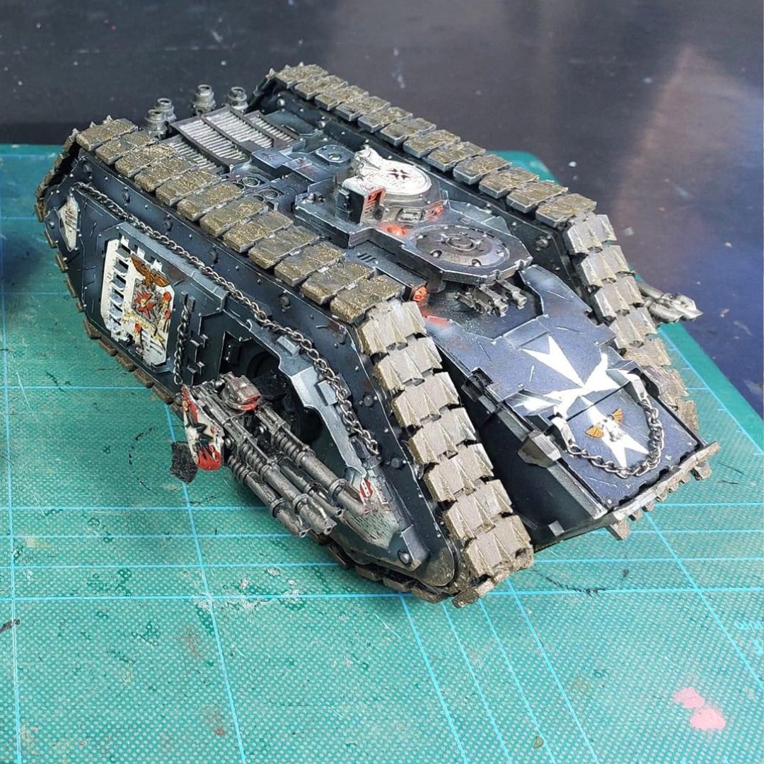 Federico Ferraris has put the HEAVY into Heavey Armoured Support for his crusade with his #landraidercrusader and #spartan are now finished 

#blacktemplars #40k #modelpainting #blacktemplars_40k #eternalcrusader #eternalcrusade #theeternalcrusader #warhammercommunity