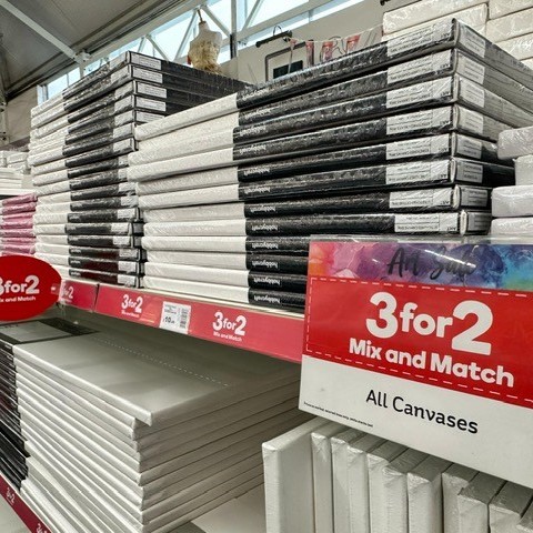 This is your last chance to shop our ART SALE!

Don't miss out on our fantastic half price, 3 for 2 and 25% off deals. Stock up on all of your favourite supplies and unleash your creativity. 

Shop in store, on our app and online today: bit.ly/4bmR6FV

#Hobbycraft #Art