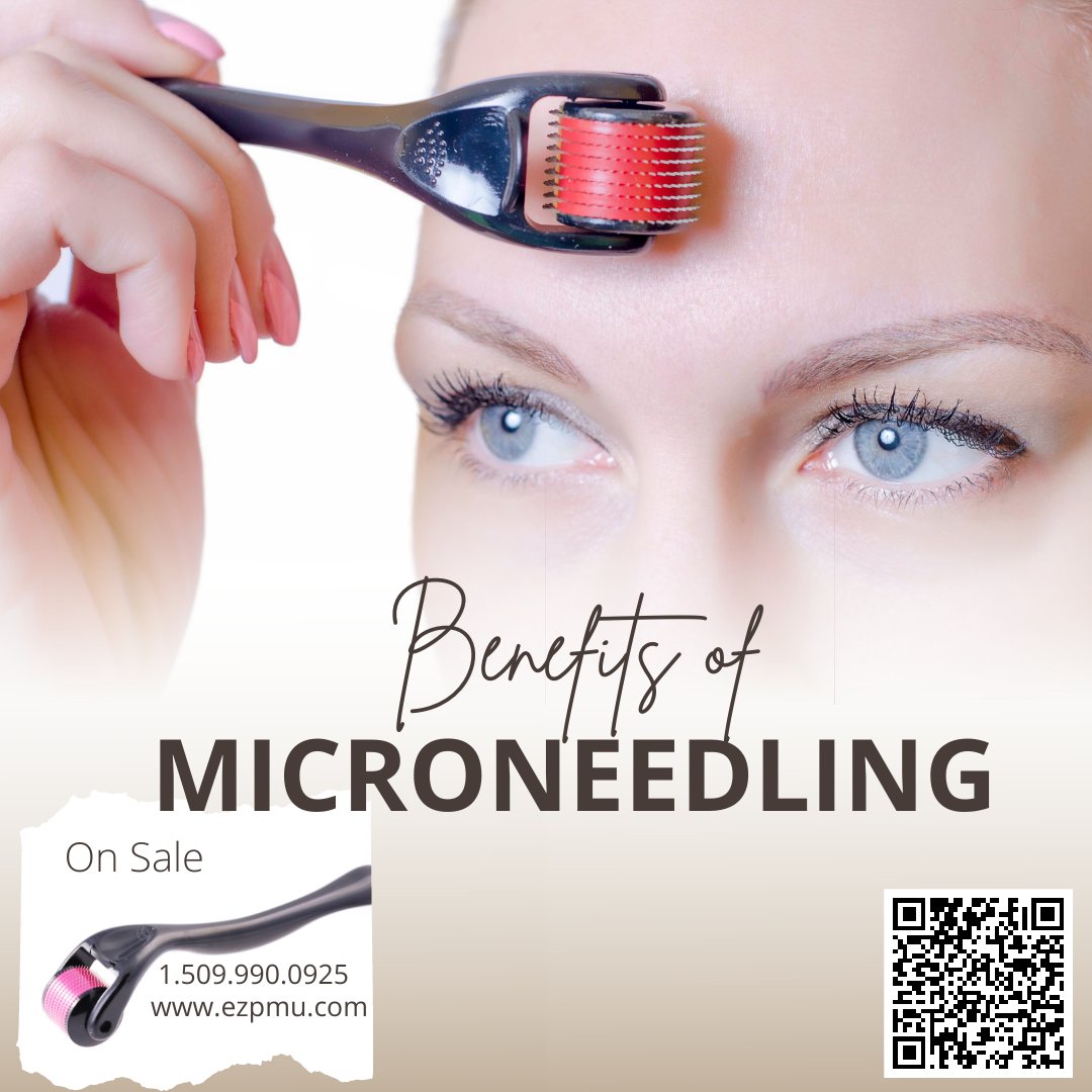 Micro-needling is a minimally invasive skincare treatment that stimulates the body’s natural collagen production #microneedling #dermaroller #skincare
#skincareroutine #skin #skinneedling #wrinkles #acne #acnetreatment #scar #stylist #esthetician #scartreatment #share #ezpmu