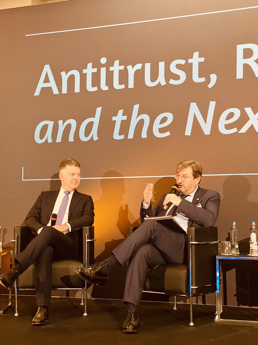 UGambini's tweet photo. @BruxConf2024 @Andreas_Schwab @EU_Competition DG of @EU_Competition said it: sigbal on digital mergers and acquisitions has been given long ago
#platforms have become close to what we see as essential facility
#Amazon #iRobot #adobeFigma #MicrosoftActivision #BookingEtraveli https://t.co/zspfp0QfWs