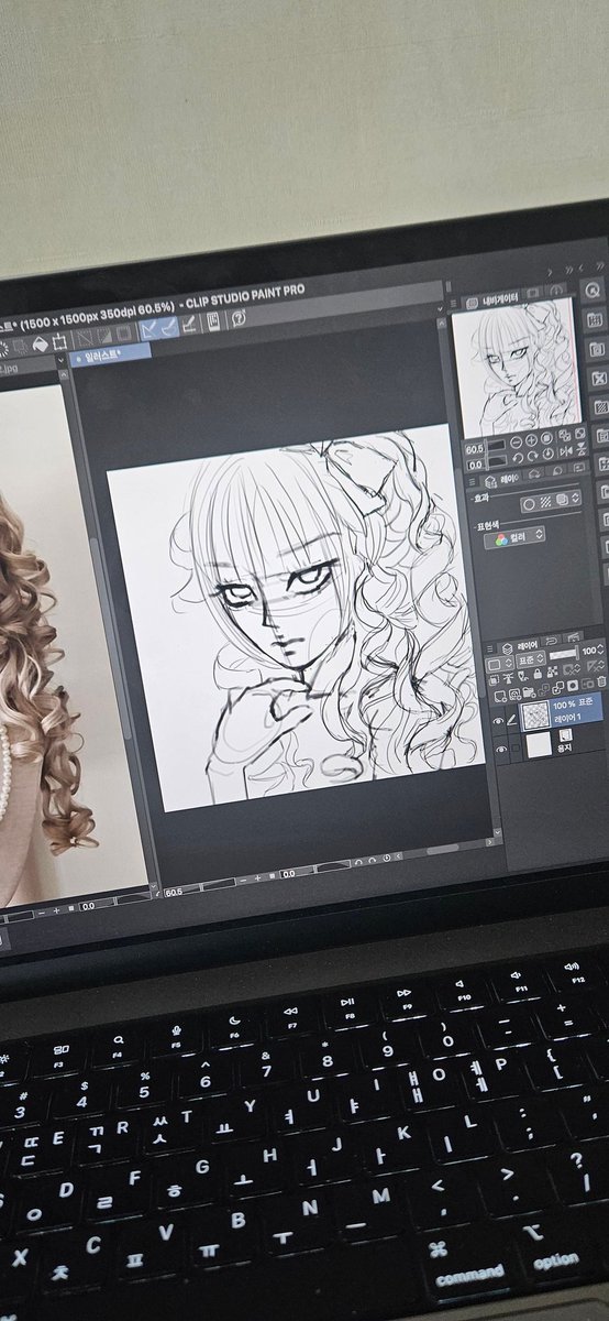 몇 개월 만에 그림 재활 중...