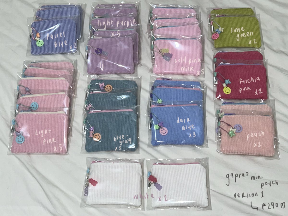 atleastivegotu's tweet photo. wts lfb ph #bluonhand / jan sale
gaprao mini pouch v1 - 290 ea
gaprao mini pouch v2 - 330 ea
first to reply/claim, search basis. no dms
dop: payo - 2 days
payment: item + pf (around 15)
shipping on friday, 2/2.
reply mine + qty + item/pic to claim ! https://t.co/kIQiVtKlc9