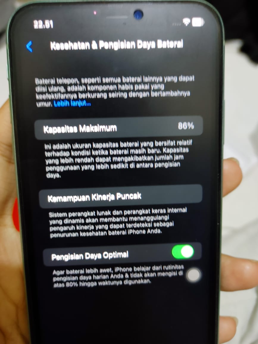 WTS
iPhone 11 inter 128GB All Operator
Kelengkapan: Fullset

Body mulus
Layar aman
Sentuhan aman
Face Id Aktif
Truetone Aktif
BH 86% (Original)
Kamera aman
Jaringan semua operator aman

SIAP PAKAI
6jt nego #zonauangᅠ #zonajajan
