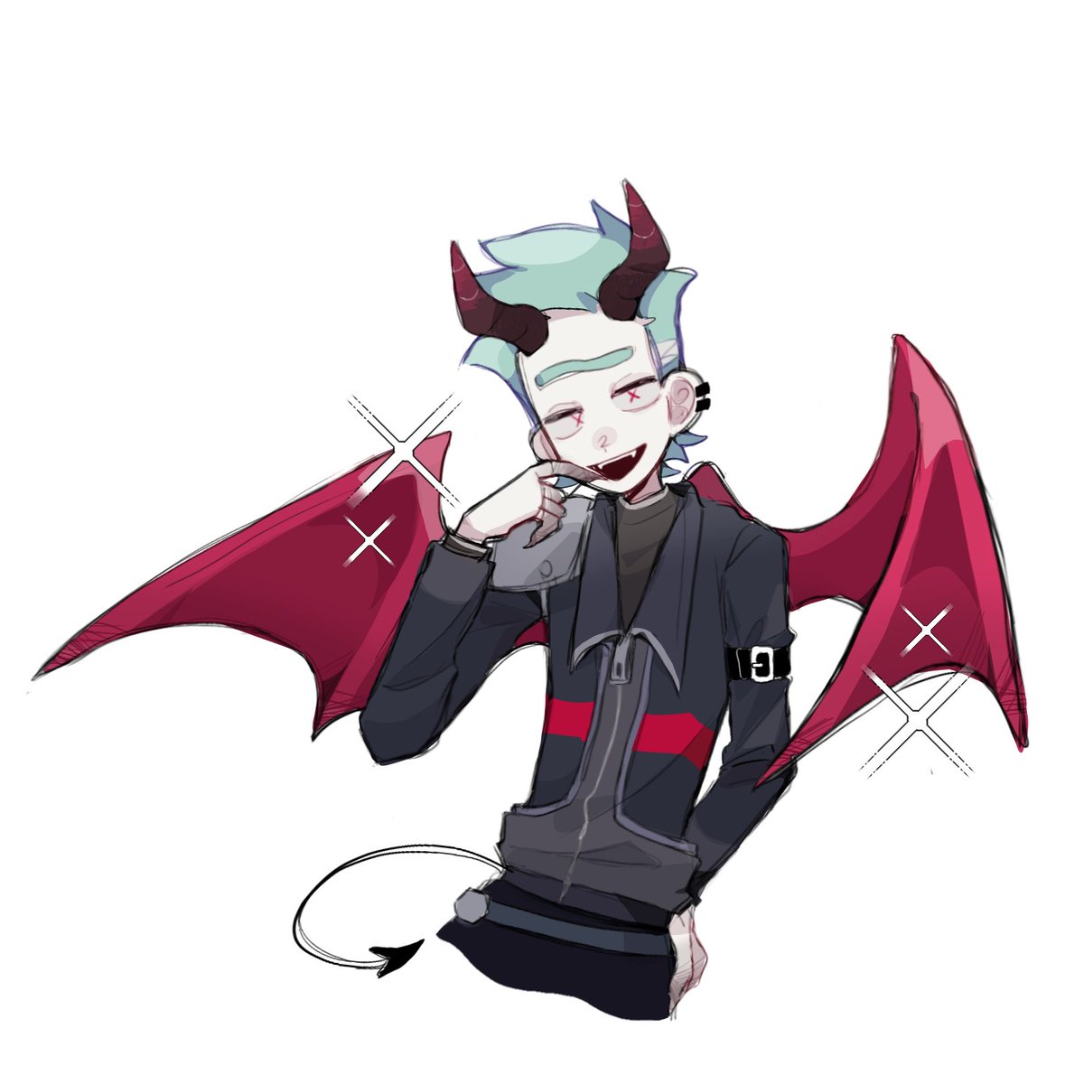 ouhui10's tweet photo. demon👿 #rickandmorty https://t.co/QlPVlZPORB