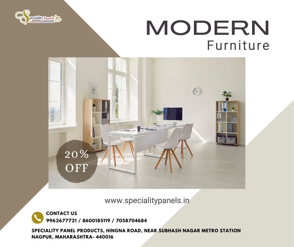 Specialitypanel's tweet photo. Elevate your office environment with Speciality Panels – where modern design meets collaborative functionality, and meetings become moments of innovation.

Contact : 9962677721/8600185119/7058704684
.
#specialitypanels #Nagpur #FurnitureDesign #Officefurniture #Officeenvironment https://t.co/UIWjiVX1ki