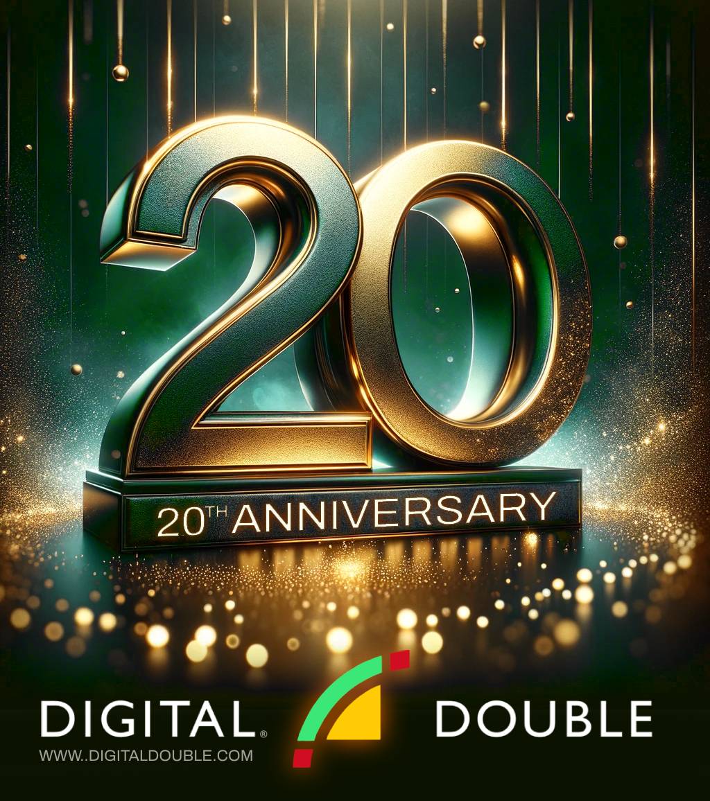 digitaldouble's tweet photo. Believe it or not, this year marks a significant milestone for us—our 20th anniversary.  I'm filled with gratitude and a sense of pride in our past and immense excitement for the future, I firmly believe the best is yet to come. #20thanniversary #digitaldouble https://t.co/NFzm9YbDko