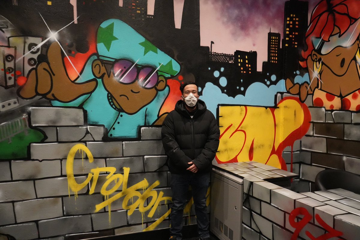 New art piece courtesy of ZONK! 

📍 CFM Studio 📡📻