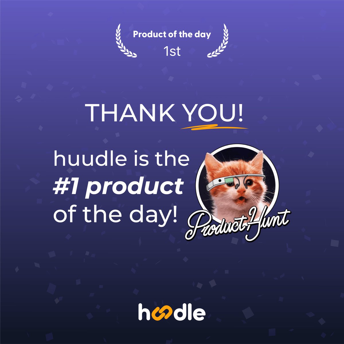 Huudle.io tweet media