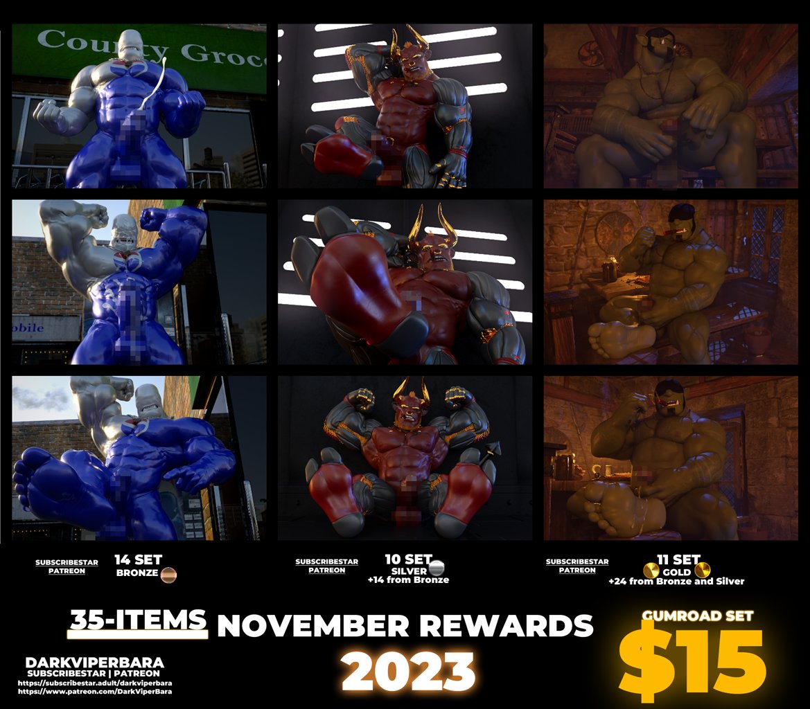 DarkViperBara's tweet photo. November 2023 Pack
https://t.co/DrvewnppWJ https://t.co/sJR1FwoB6c