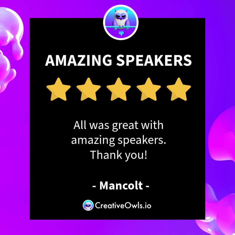 MyCreativeOwls's tweet photo. Thank you all for your support at the #PolygonShowcase. We look forward to seeing you at our next event.
Learn more at https://t.co/s4wJK3z1mG