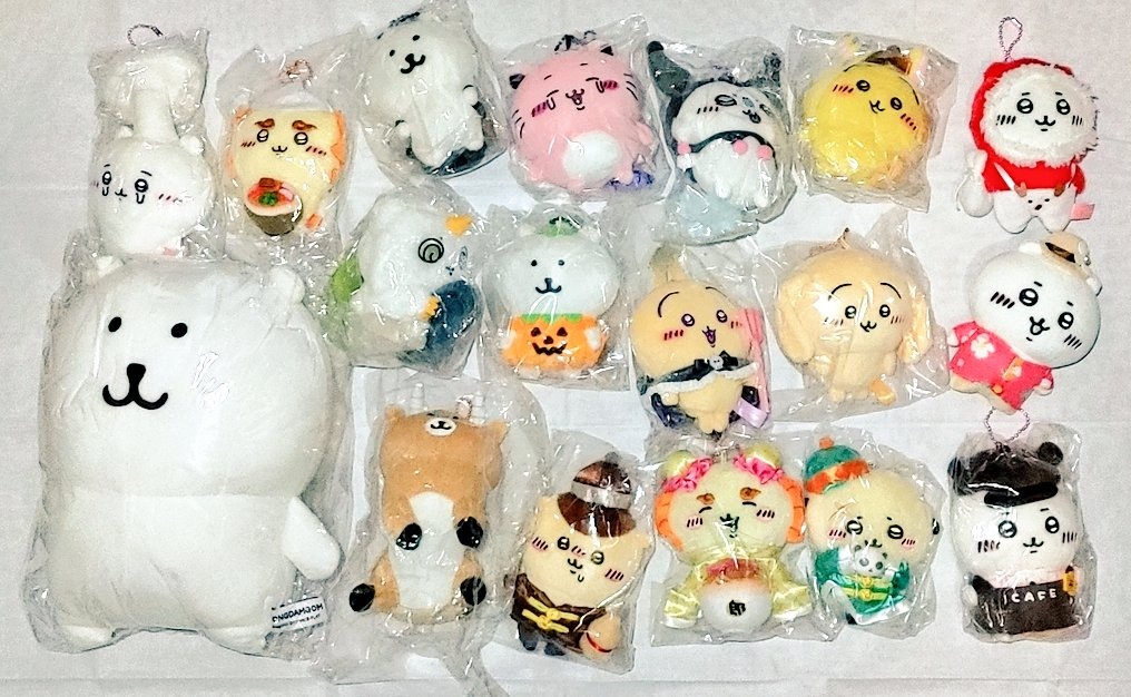 #RT
RT추첨 사진 속 치이카와 &amp; 농담곰 인형 랜덤으로 하나 보내드립니다 

엄마가 패혈증과 뇌혈관으로 장기입원 후 퇴원하시고 다시 힘내보려는데 장사가 너무 안돼서 우울해하셔서 효도트윗 올려봅니다. 저희 집 간장게장 안 비리고 맛있어요 10년 넘게 장사한 맛집입니다

m.smartstore.naver.com/sanmaeuldaramj…