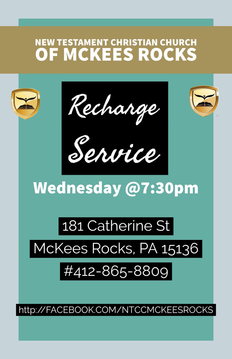 #rechargeyoursoul #recharge  #WednesdayService #wednesday #wednesdaynight #midweekmotivation #MidweekService  #worship  #mckeesrocks #pittsburgh