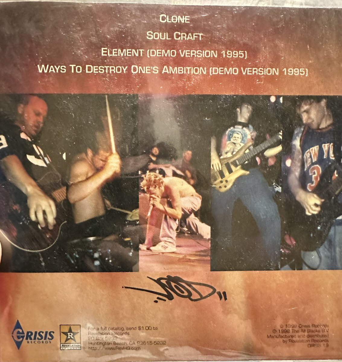 poochandog's tweet photo. #VISIONOFDISORDER
1999年の物販で買った https://t.co/9Z2hj338tS