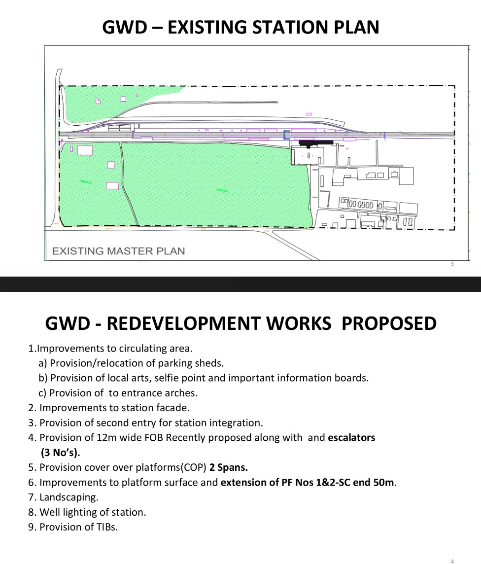 SCRailwayIndia's tweet photo. #SCRInfraUpdates: GADWAL Railway Station, Telangana State is set to undergo a redevelopment under the #AmritStations Scheme, offering a fusion of modern and exquisite Passenger Amenities. @RailMinIndia https://t.co/uWo7r8qVK0
