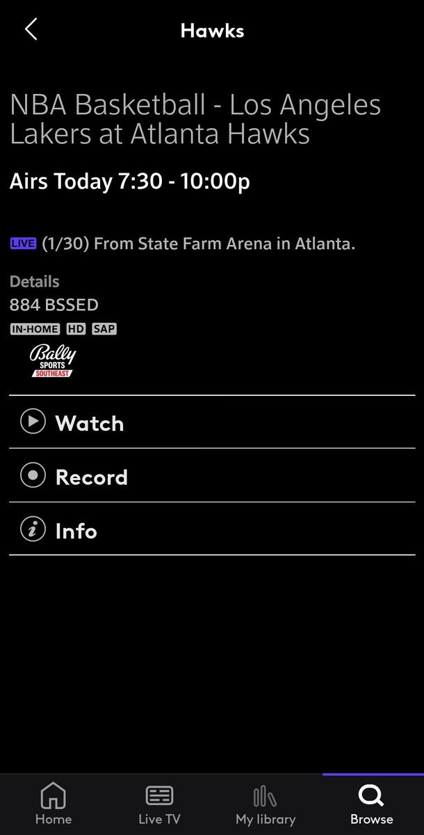 DyronDucati's tweet photo. #ad Sorry, LeBron! @ATLHAWKS WIN! 138-122! Love the @Xfinity Stream App! So I can enjoy my sports from any screen! And use my DVR if I wanna re-watch the SMACK down! #Xfinity https://t.co/Fv0QGy4Ps4