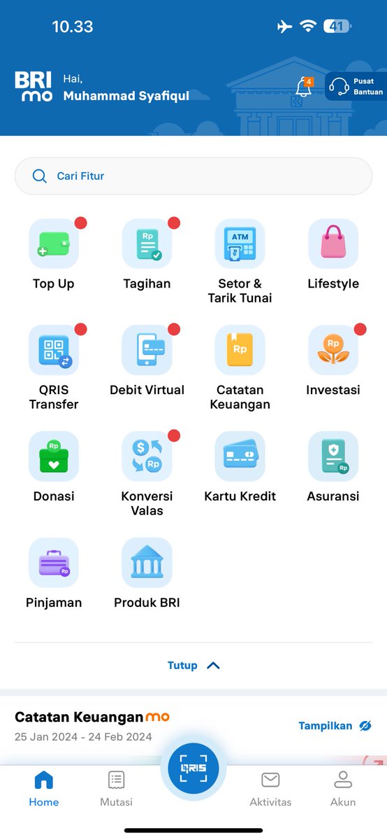 ardiom31's tweet photo. #FyiFreen sudah update BRImo @BANKBRI_ID belum nih? Mau beli token listrik dimana yaa?? 
UI baru sangat rapih banget, ada di tagihan terus pilih listrik aja deh! Sekeren itu sih BRImo sekarang✨ https://t.co/h5m4hOA01S