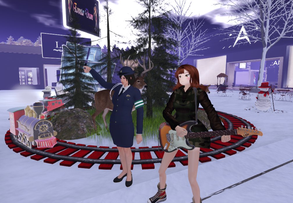 miuresident's tweet photo. .:AMUI:.ショップ前で撮影
Hair bonbon
Guitar ::: LGP :
Mini Dress .:AMUI:.
Shoes *COCO*
.:AMUI:.
https://t.co/fWIp3bkXET
#SecondLife #GroupGift #LuckyLetter #Gift https://t.co/gyMpUiEg3d