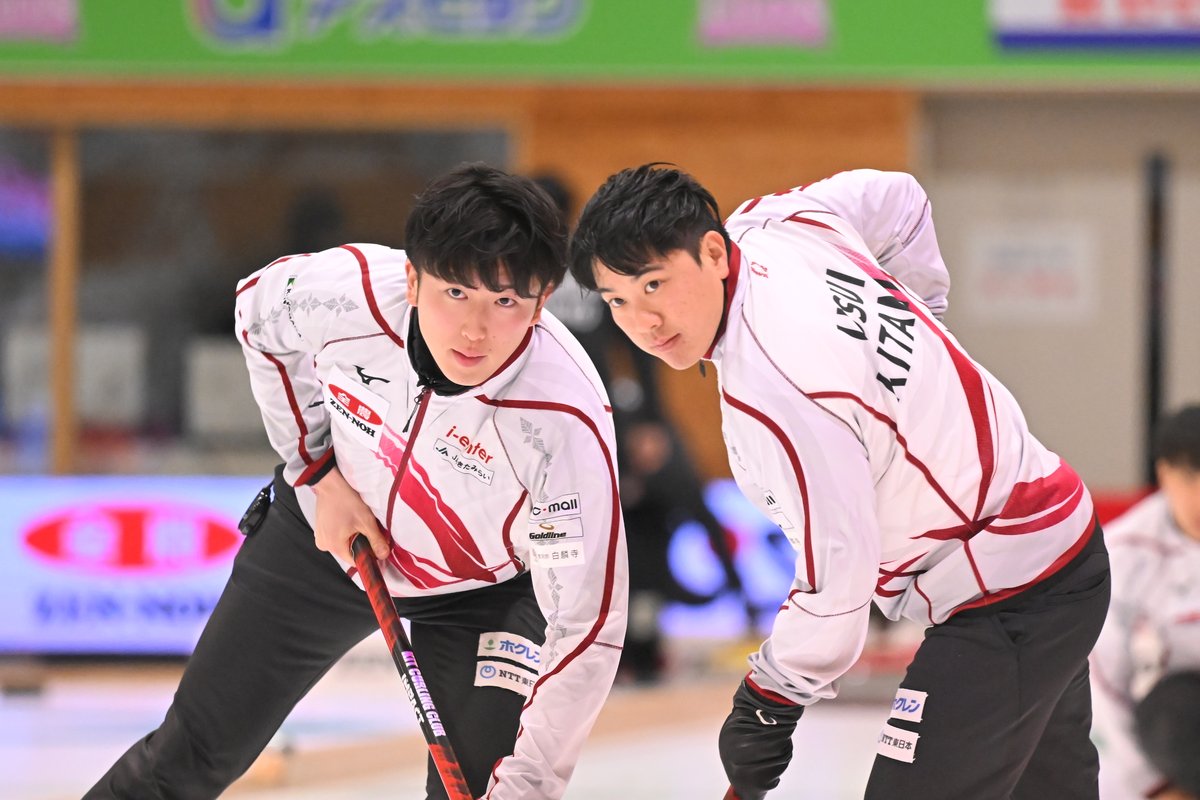 japan_curling's tweet photo. ◤第41回 全農 日本カーリング選手権大会◢

🥌競技8 男子｜結果
北見協会 7-3 岡山CA
チーム佐藤 11-6 チームTANI
LOCOSOLARE 6-3 TM Karuizawa
コンサドーレ 8-1 SC軽井沢クラブ

📸 ©︎2024 JCA H.IDE
#jcc2024 #curling #カーリング https://t.co/2OX5DQYOXW