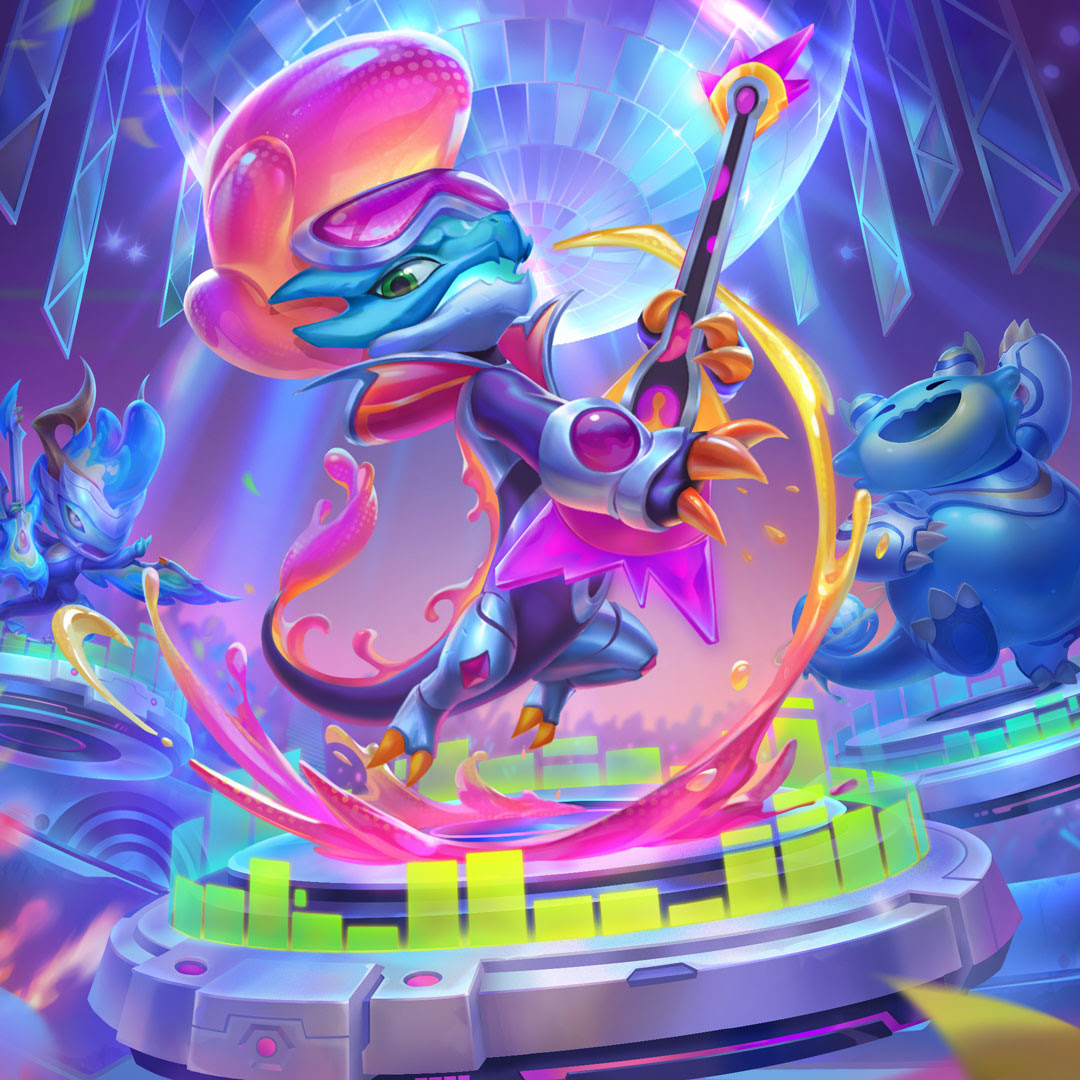 Disco Ao Shin GIVEAWAY!!!
Entries open for 20hrs ⏰
Open to all regions!

To enter:
✅ Follow  <a href="/Tamura77_YT/">Tamura77</a>
🔁 Retweet this post
❤️ Like this post

Winners announced Thursday 01/02/2024 ty <a href="/RiotGamesOCE/">Riot Games Oceania</a>
#LeaguePartner