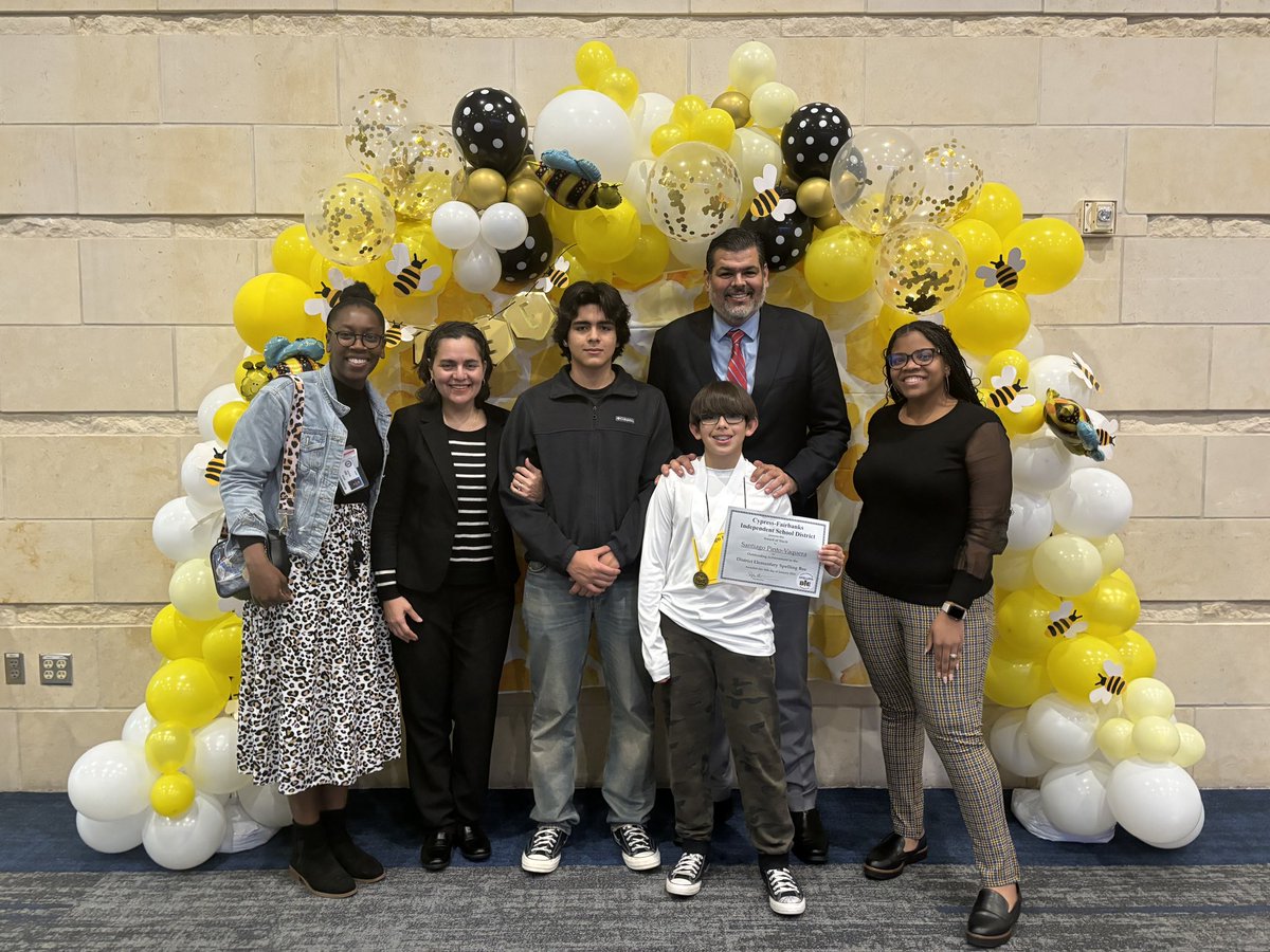 CFISDLieder's tweet photo. We are so proud of you Santiago! What a joy to have you represent Lieder at the CFISD Spelling Bee. #lighthouseproud #cfisdspirit #atliederwelead #liederleopardsarebettertogether https://t.co/WllJqmzG1v