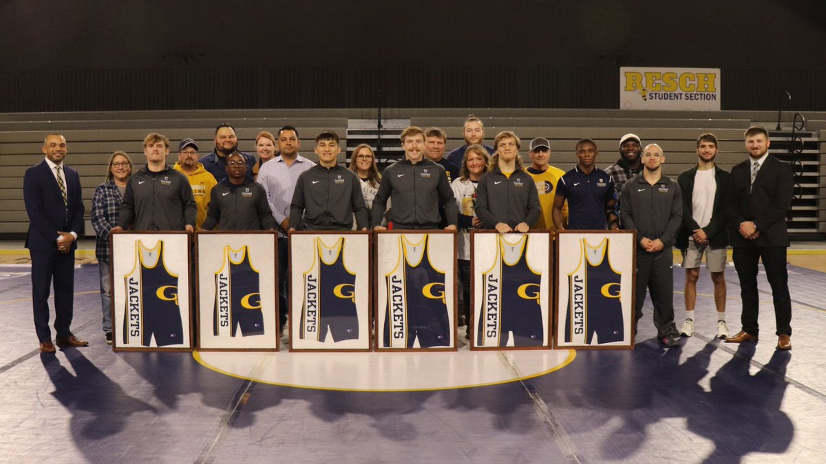 Wrestling Defeats Benedictine on Senior Night

Release: gujackets.com/sports/mwrest/…